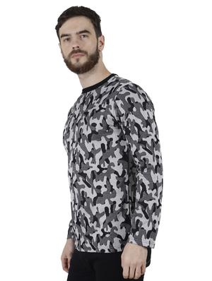 multi colored cotton blend all over print t-shirt - 15429100 - Standard Image - 2