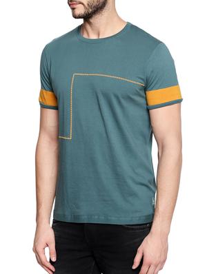 blue cotton t-shirt - 15429686 - Standard Image - 2