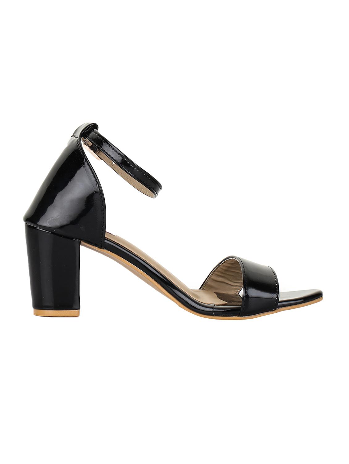 black ankle strap sandals - 15429975 - Zoom Image - 2