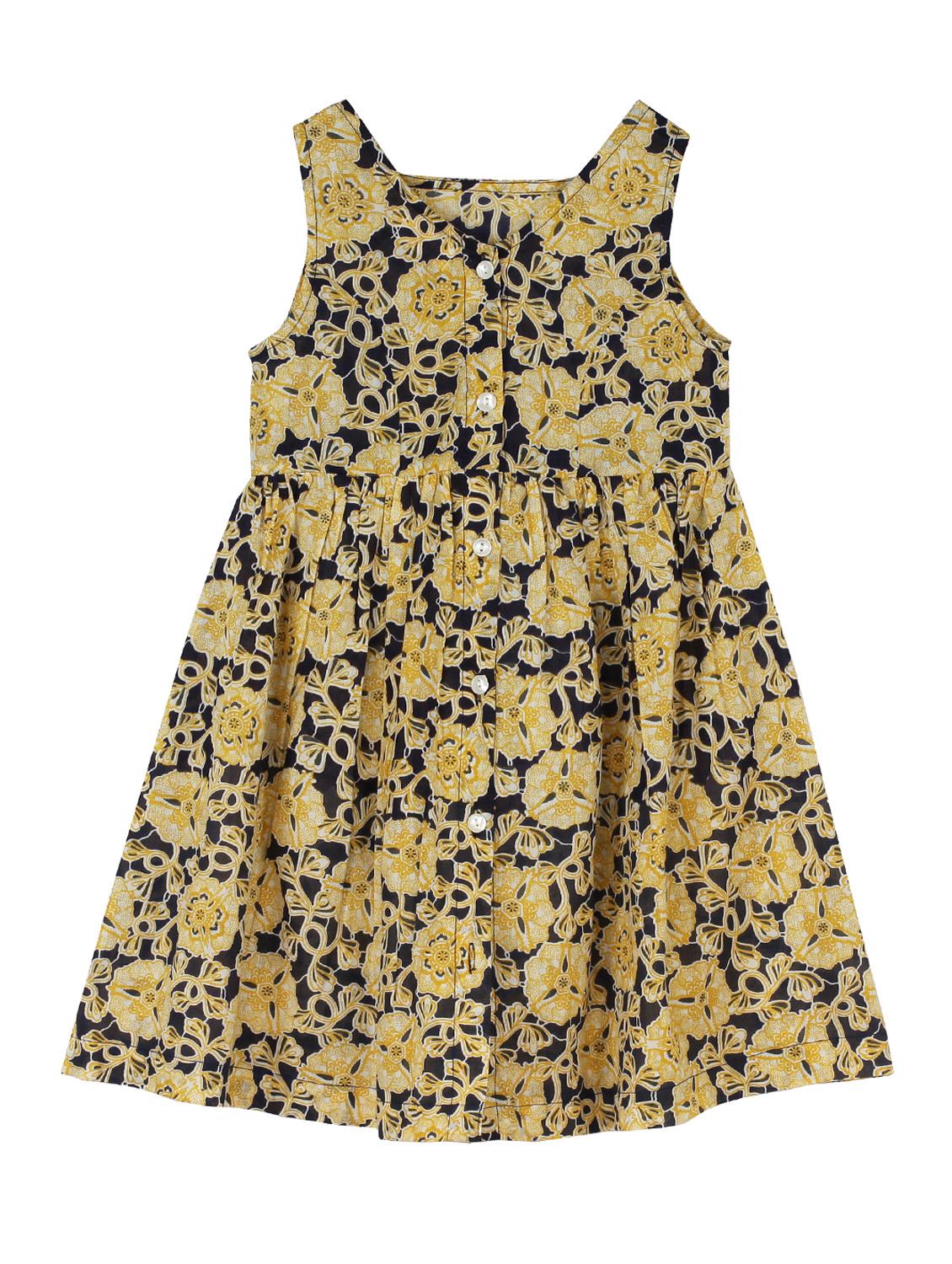 multi colored cotton frock - 15430183 - Zoom Image - 2