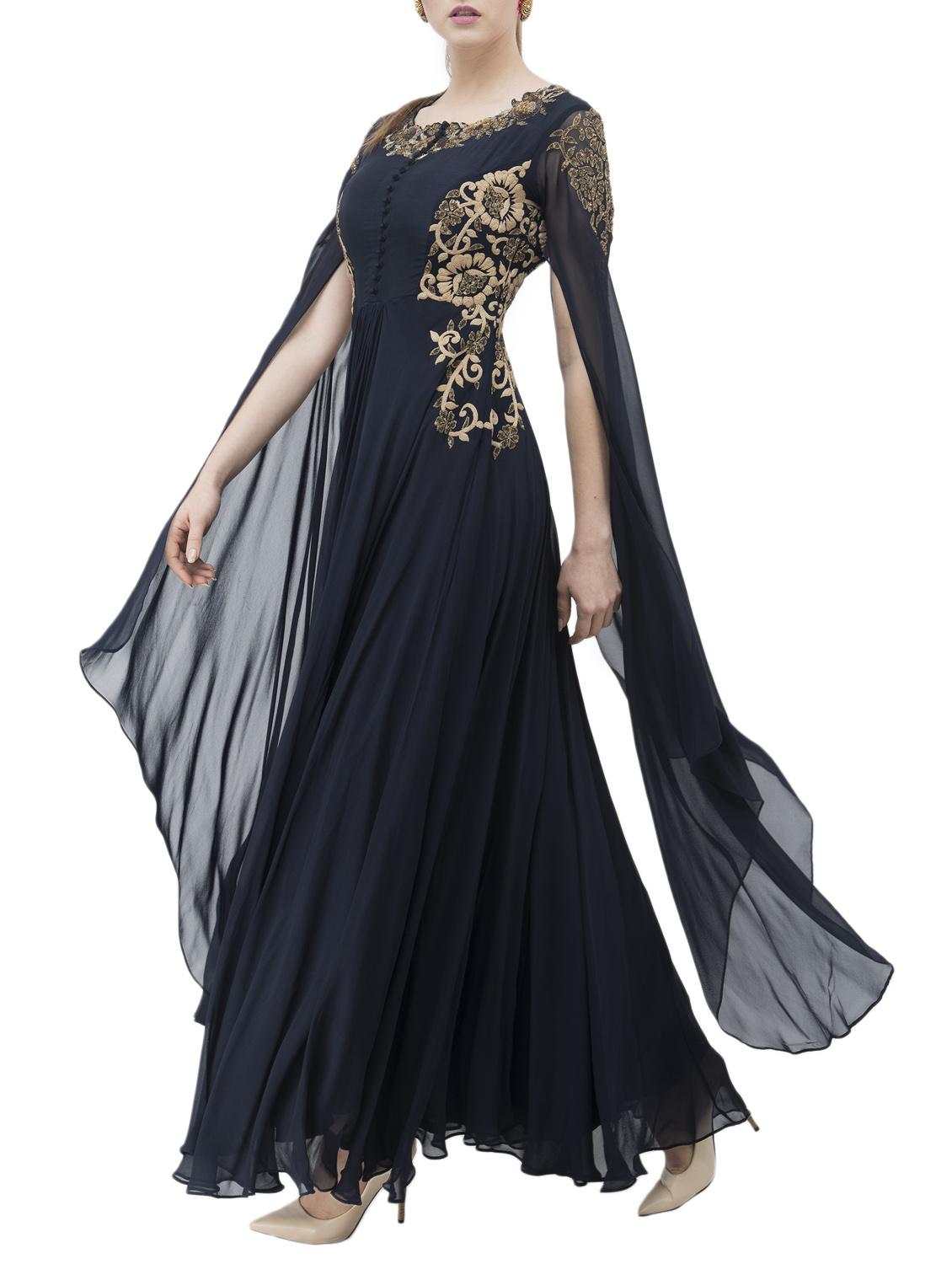 flared embellished kurta - 15430490 - Zoom Image - 2