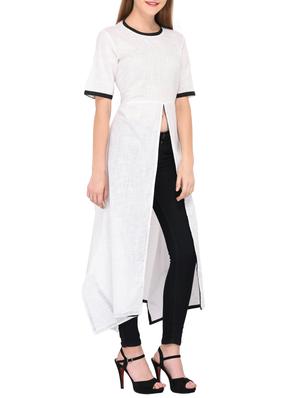 high slit kurta - 15430616 - Standard Image - 2