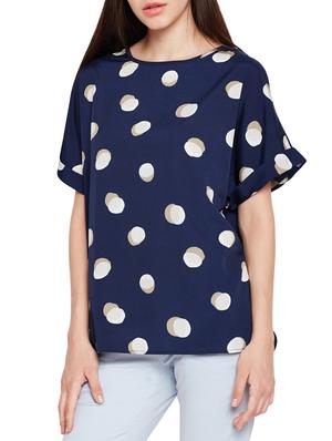 polka dotted dolman sleeved top - 15431287 - Standard Image - 2