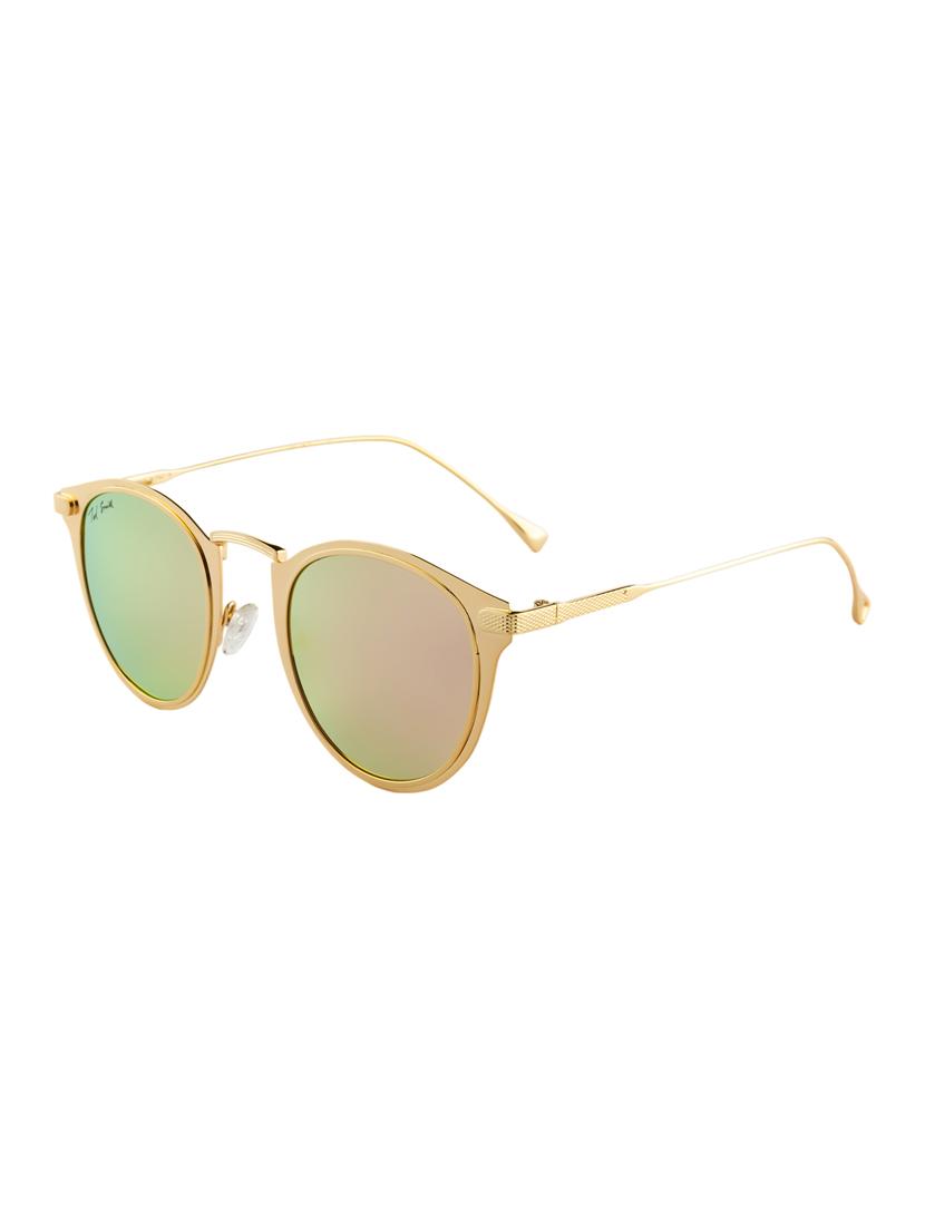Ted Smith Unisex Round Sunglasses (TS-MYSTRI_PINK) - 15431484 - Zoom Image - 2