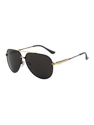 Ted Smith Unisex Aviator Sunglasses (TS-P0967_GLD) - 15431566 - Standard Image - 2