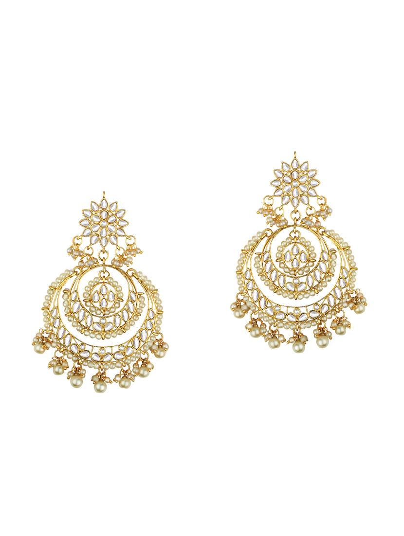 earrings & maangteeka set - 15431898 - Zoom Image - 2