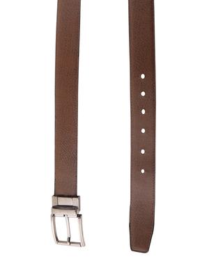 black & brown leatherette reversible belt - 15432421 - Standard Image - 2