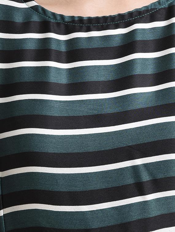 a-line striped dress - 15433329 - Zoom Image - 5
