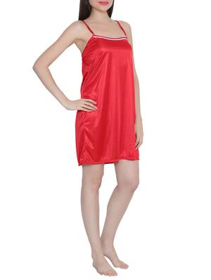 lace trim short nighty - 15434574 - Standard Image - 2