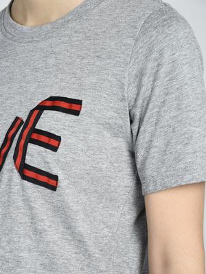 letter appliqued crop tee - 15434656 - Standard Image - 5