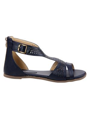blue closed back sandals - 15435136 - Standard Image - 2