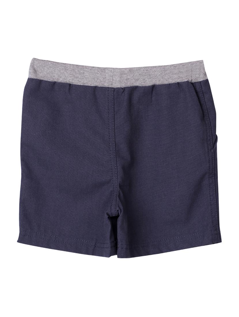grey cotton shorts - 15435188 - Zoom Image - 2
