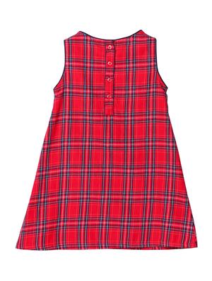 red cotton frock - 15435189 - Standard Image - 2