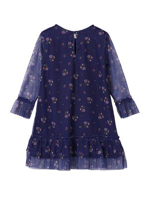 blue net frock - 15435194 - Standard Image - 2