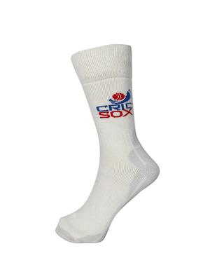 white wool above ankle length sock - 15435679 - Standard Image - 2