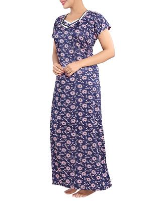 floral nightwear gown - 15436795 - Standard Image - 2