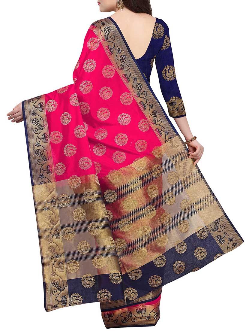 Conversational kanjivaram saree with blouse - 15436837 - Zoom Image - 2