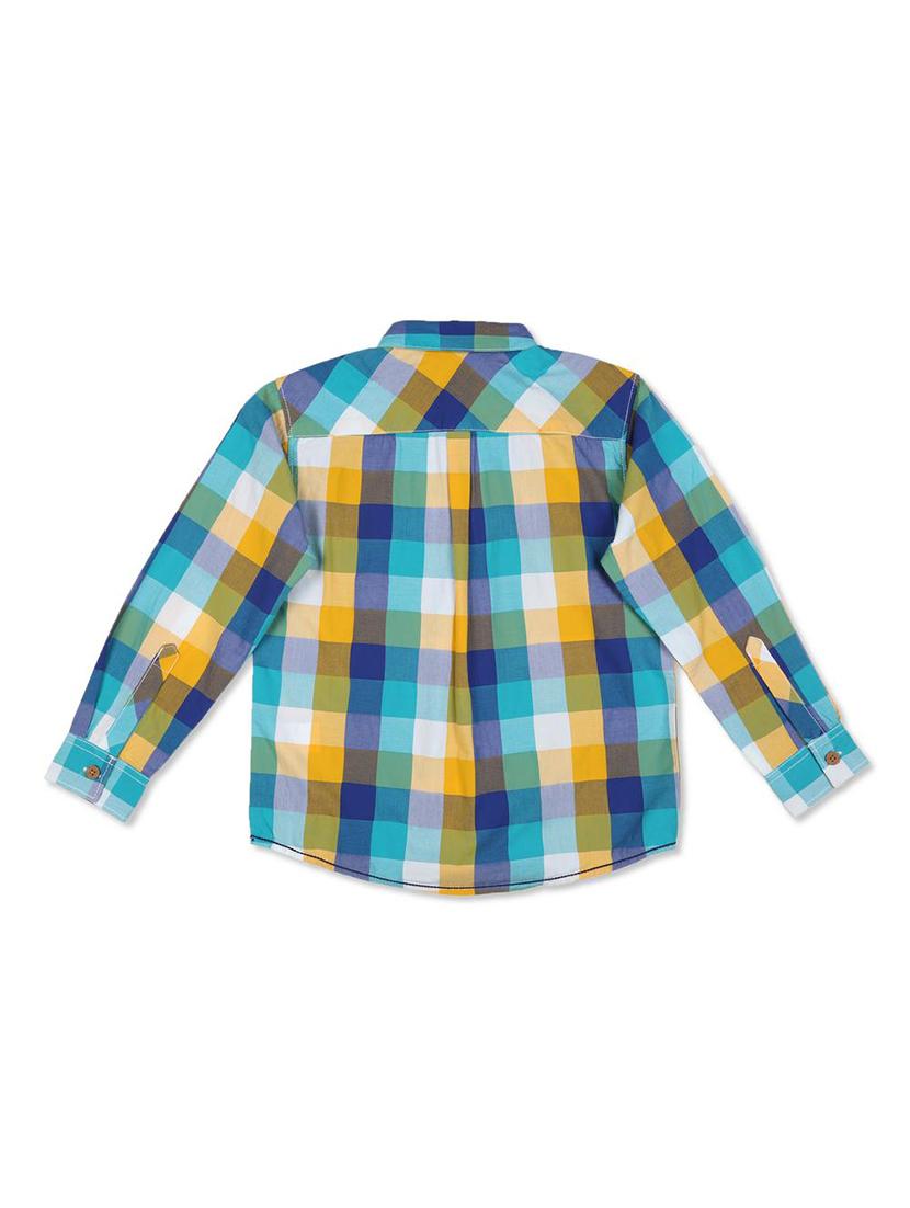 multi colored cotton shirt - 15437909 - Zoom Image - 2