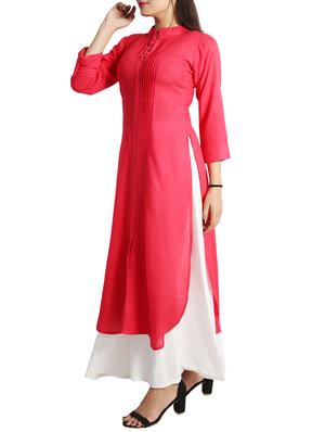 straight pintucks kurta - 15437912 - Standard Image - 2