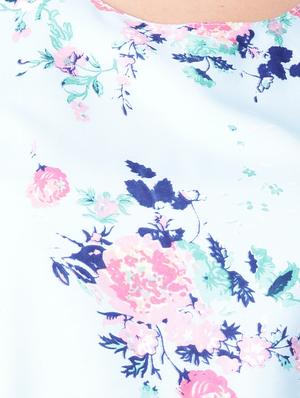 Floral belted sheath dress - 15438006 - Standard Image - 5