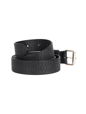 black leather belt - 15438798 - Standard Image - 2