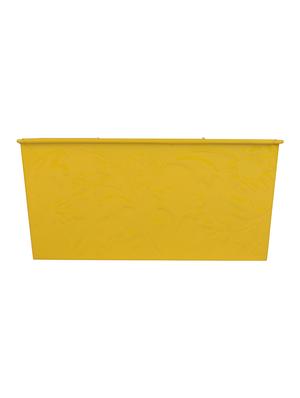 wonderland (set of 2) 12 inch rectangle shape self embossed in yellow - 15440921 - Standard Image - 2