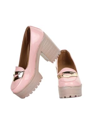 pink platforms pumps - 15447726 - Standard Image - 2