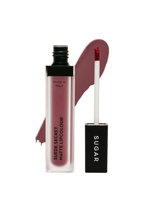 SUGAR Suede Secret Matte Lipcolour 01 Muslin Mauve (Mauve Nude) - 15447732 - Standard Image - 2