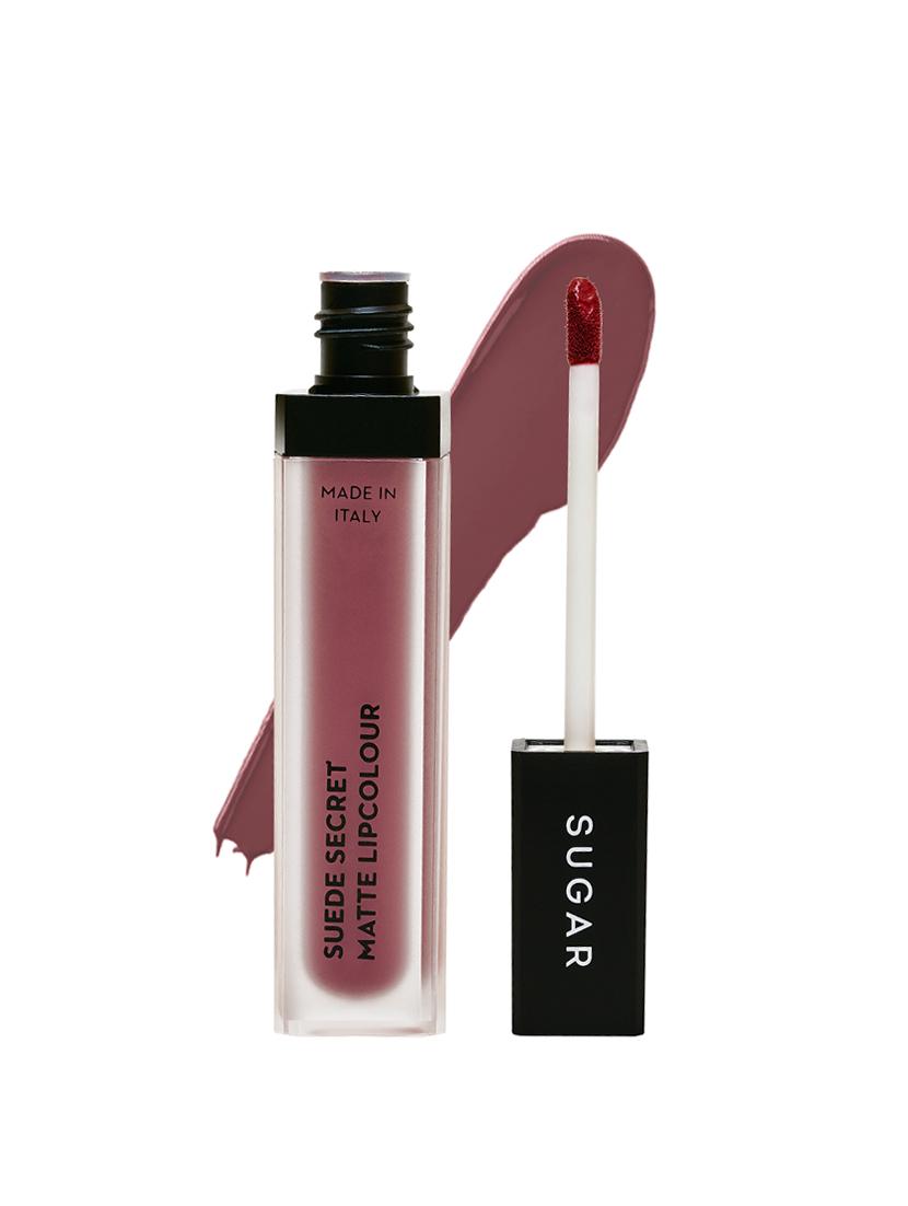 SUGAR Suede Secret Matte Lipcolour 01 Muslin Mauve (Mauve Nude) - 15447732 - Zoom Image - 2