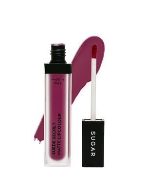 SUGAR Suede Secret Matte Lipcolour 17 Georgette Grape (Plum Mauve) - 15447736 - Standard Image - 2