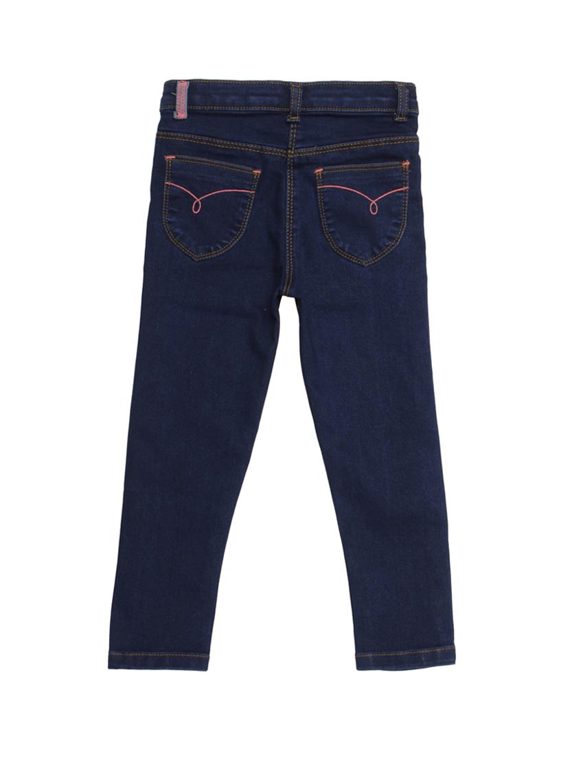 dark blue denim plain jeans - 15448641 - Zoom Image - 2