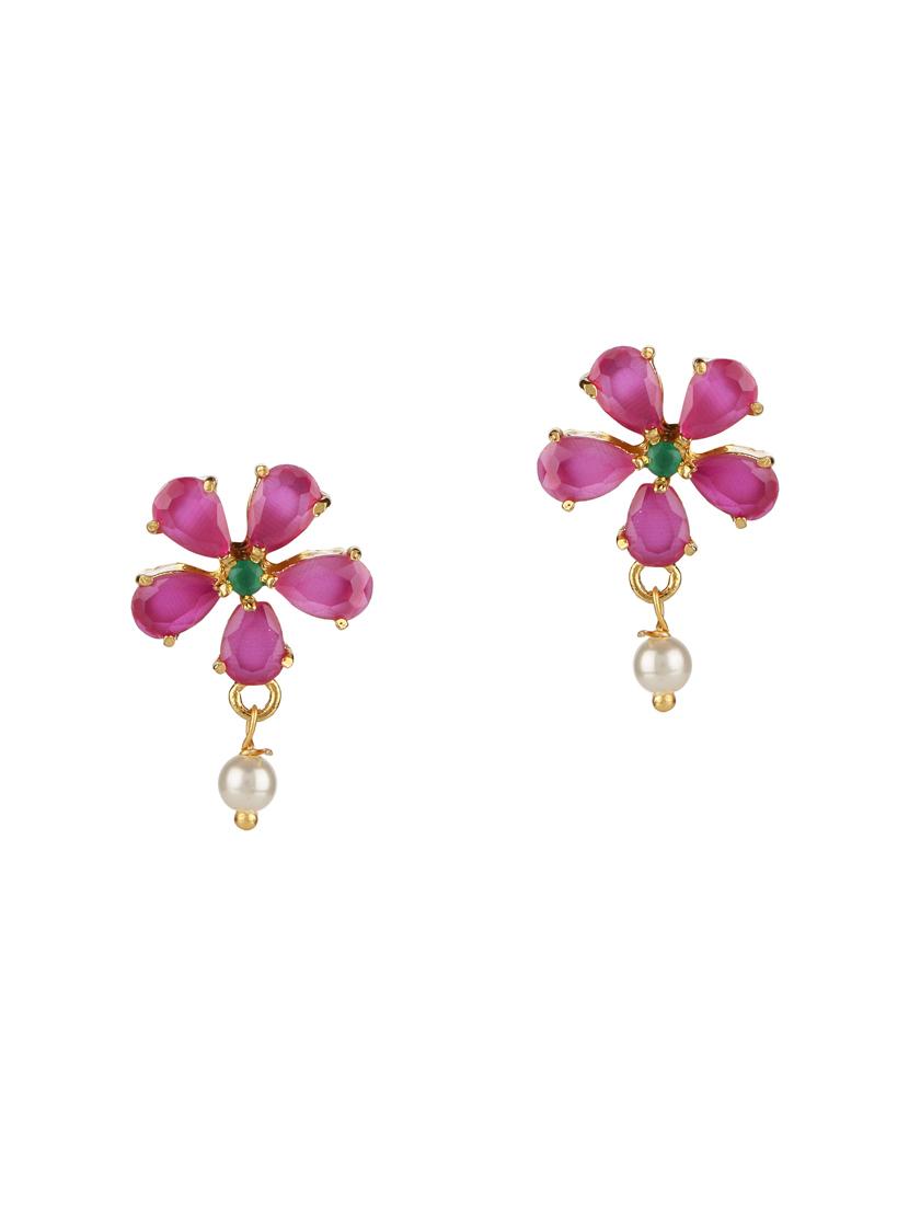 multi colored metal drop earring - 15455550 - Zoom Image - 2