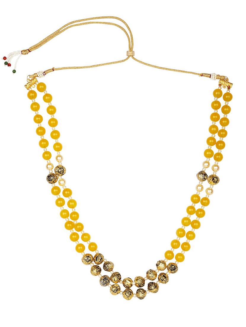 blue metal bridal necklace - 15456526 - Zoom Image - 2