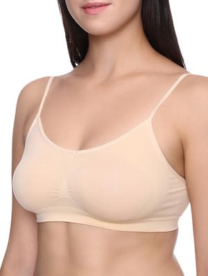 beige sports bra - 15457046 - Standard Image - 2