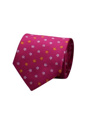 pink micro fiber tie & pocketsquare - 15457458 - Standard Image - 2