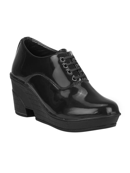 black lace-up formal shoes - 15458515 - Standard Image - 1