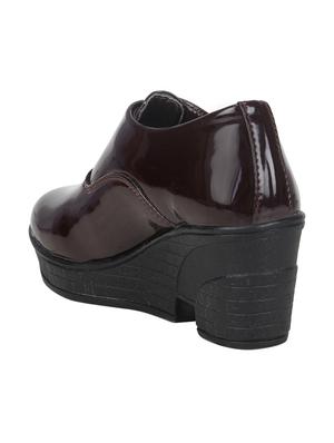 brown lace-up formal shoes - 15458516 - Standard Image - 2