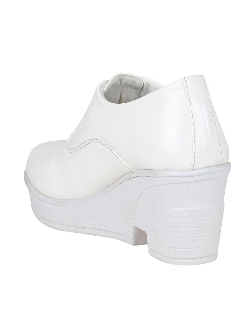 white lace-up formal shoes - 15458517 - Zoom Image - 2