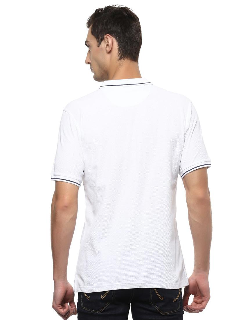 white polo t-shirt - 15459066 - Zoom Image - 2