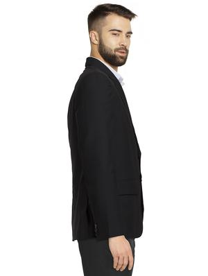 black cotton formal blazer - 15459256 - Standard Image - 2