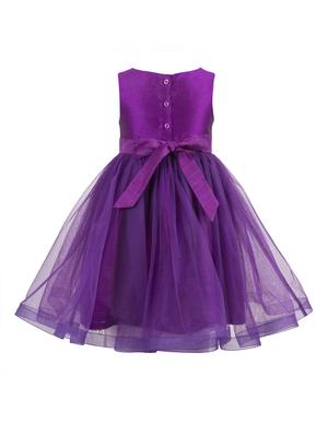 purple net frock - 15464580 - Standard Image - 2