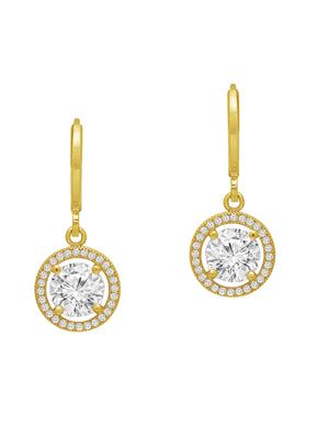 Gold Tone Stone Earrings - 15464660 - Standard Image - 2