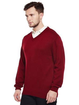 red wool pullover - 15466115 - Standard Image - 2