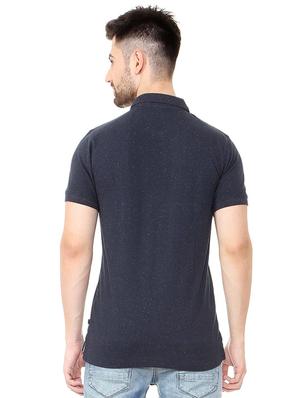 blue cotton blend polo t-shirt - 15467436 - Standard Image - 2