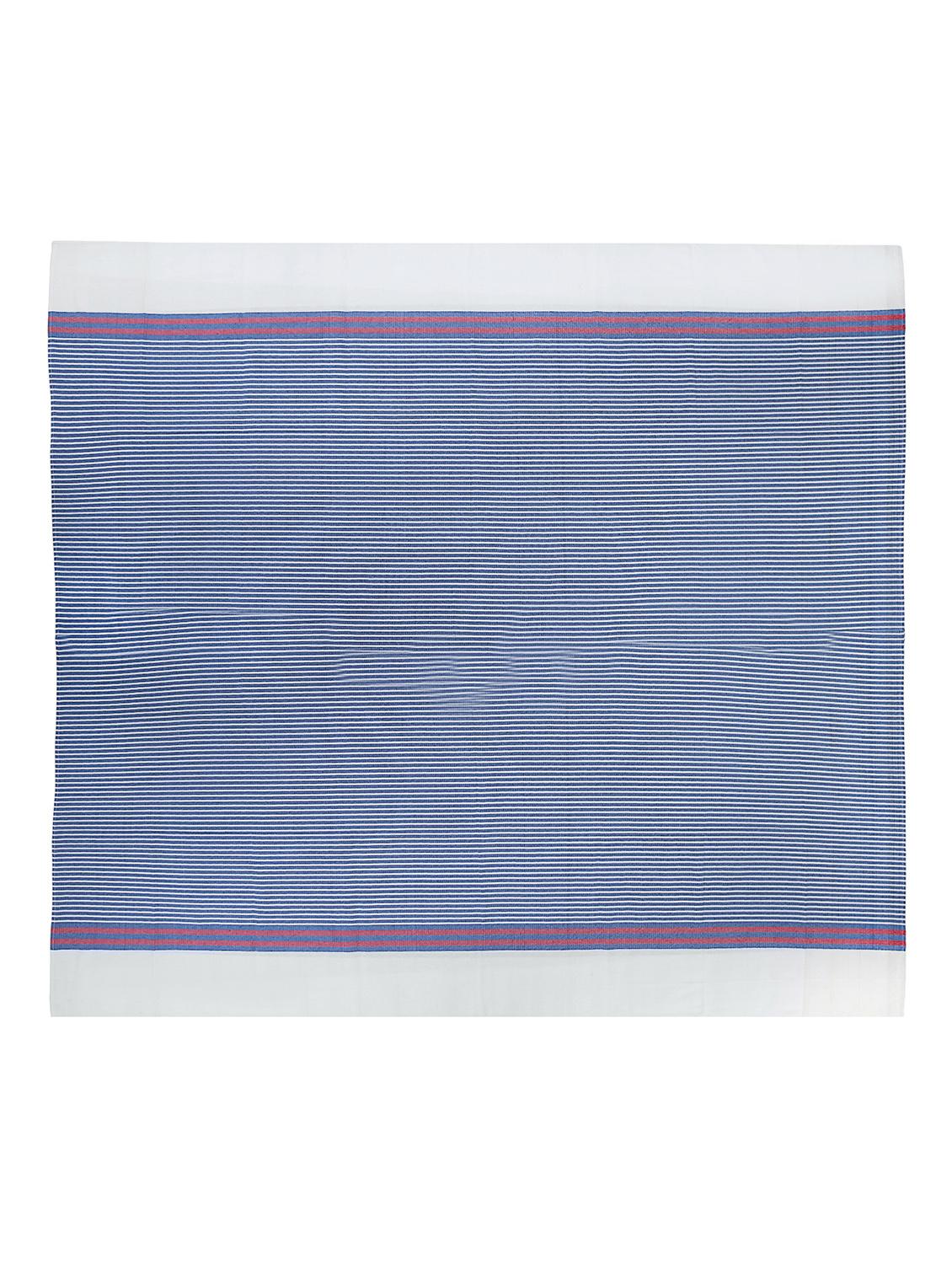 red & white woven design polycotton double bed cover with 2 pillow covers - 15471198 - Zoom Image - 2