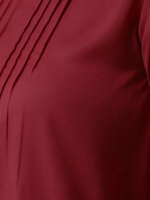 pin-tuck detail pleated top - 15471531 - Standard Image - 5