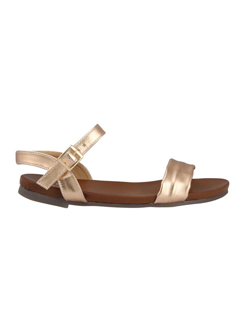 gold back strap sandals - 15472997 - Zoom Image - 2