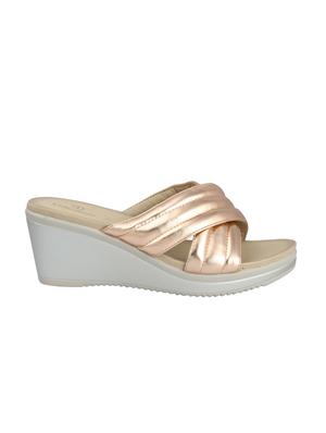 gold slip on wedges - 15473020 - Standard Image - 2