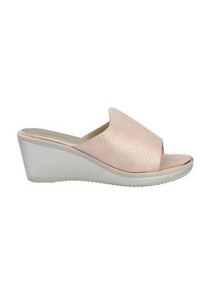 pink slip on wedges - 15473022 - Standard Image - 2