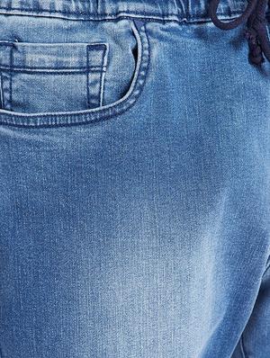 blue denim jogger - 15473167 - Standard Image - 5